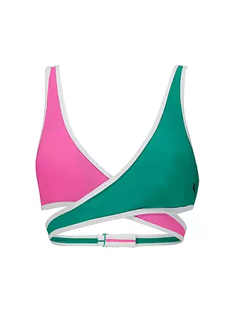 PUMA | Haut de bikini contour plonge pour femmes | pink